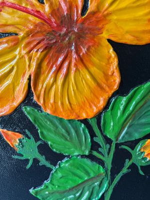 Hibiscus jaune