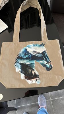 sac à main Cheval paysage
