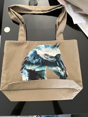 sac à main Cheval paysage