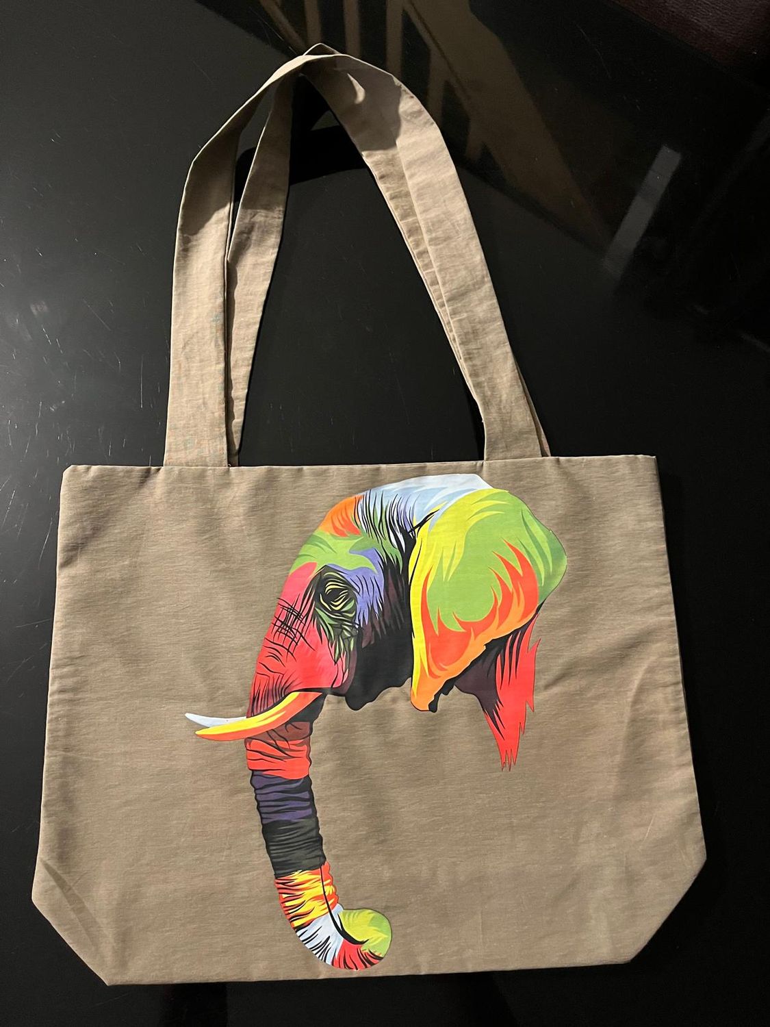 Elephant multi couleur
