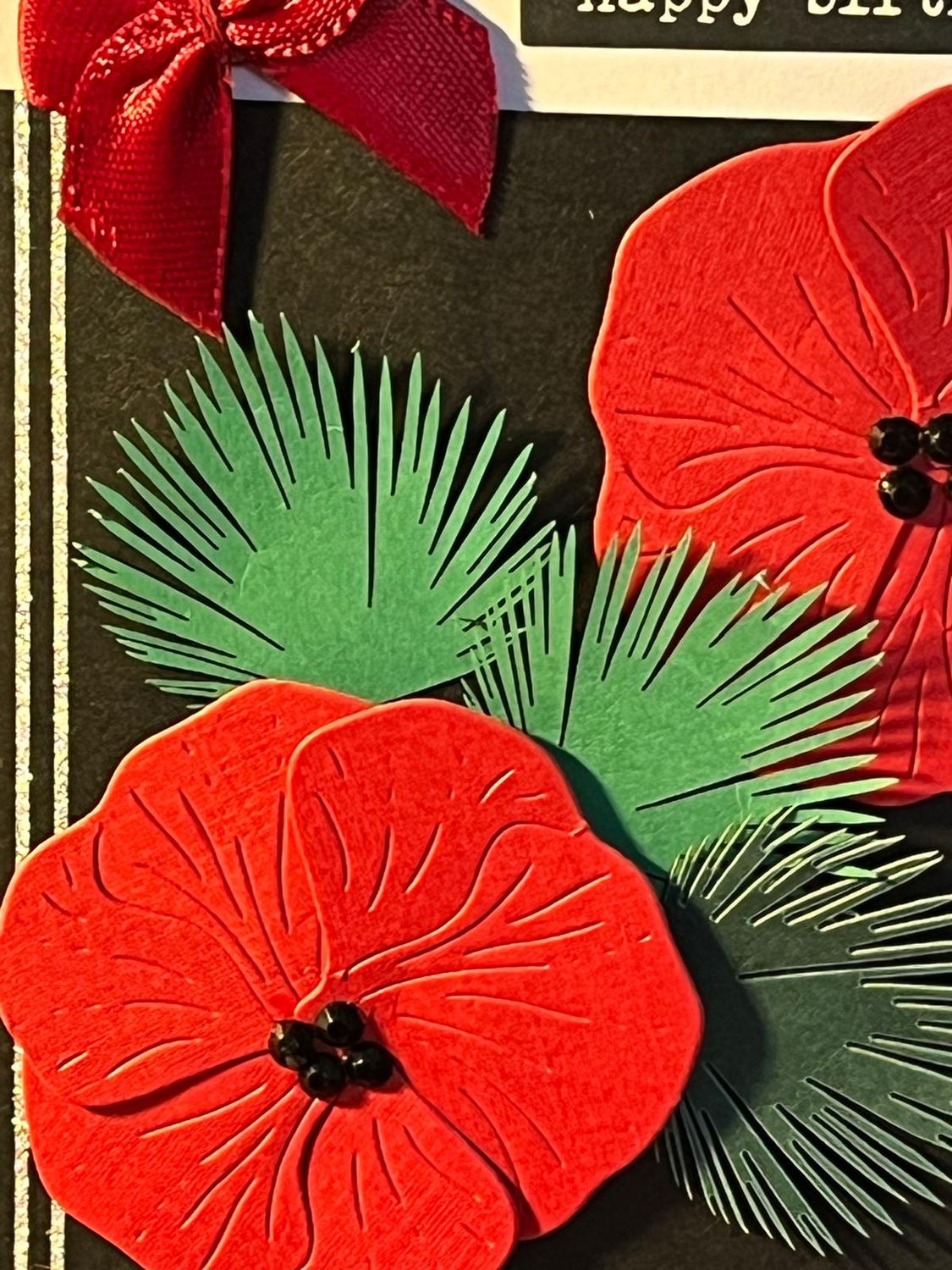 fleur rouge