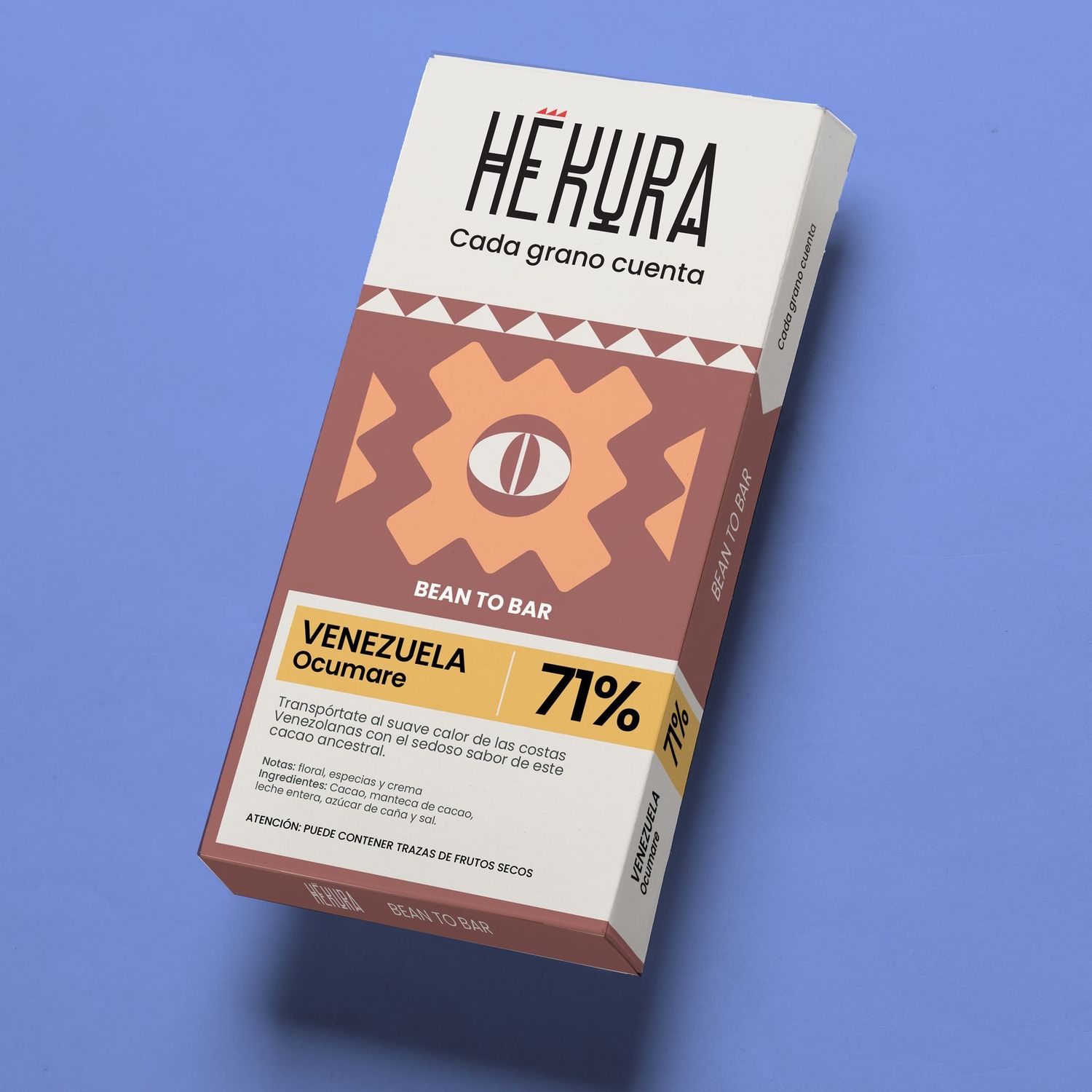 Barra de chocolate 71 % Ocumare  Venezuela