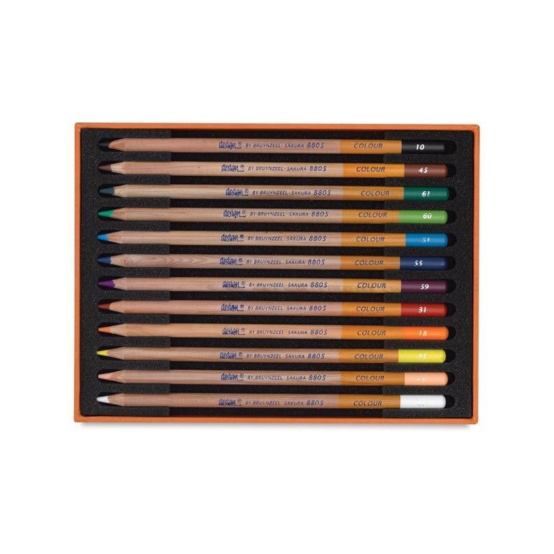 LAPIZ PASTEL DESING 12 COLORES