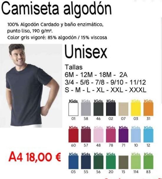 Camiseta personalizada