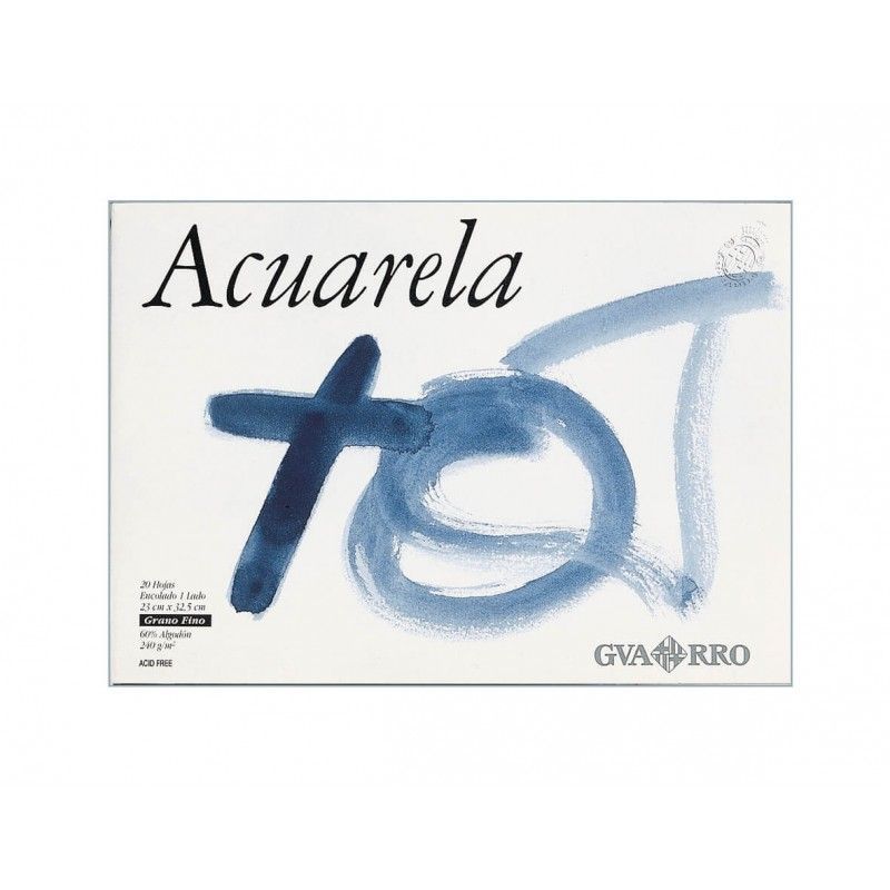 BLOC ACUARELA CANSON A4 ENCOLADO Grano Fino