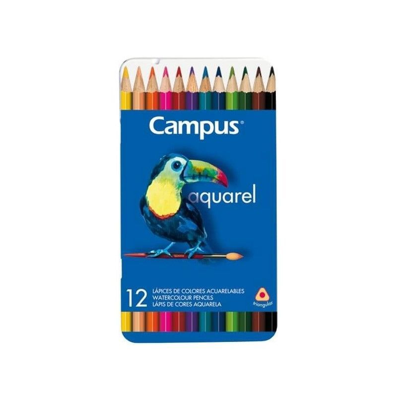 LAPICES CAMPUS ACUARELABLE 12 COLORES
