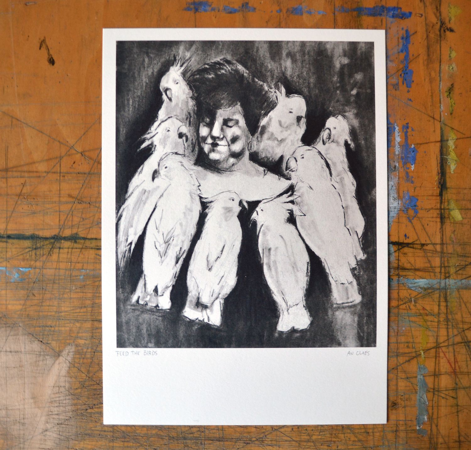 Print Feed the birds