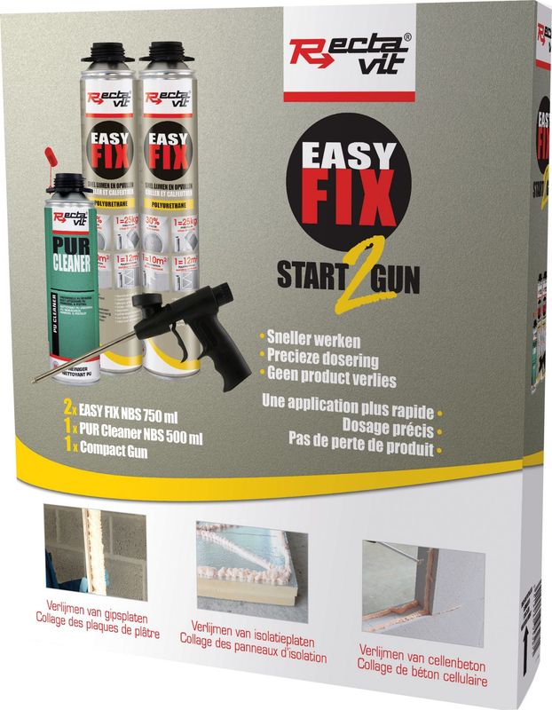 Rectavit easyFix Start2Gun combibox