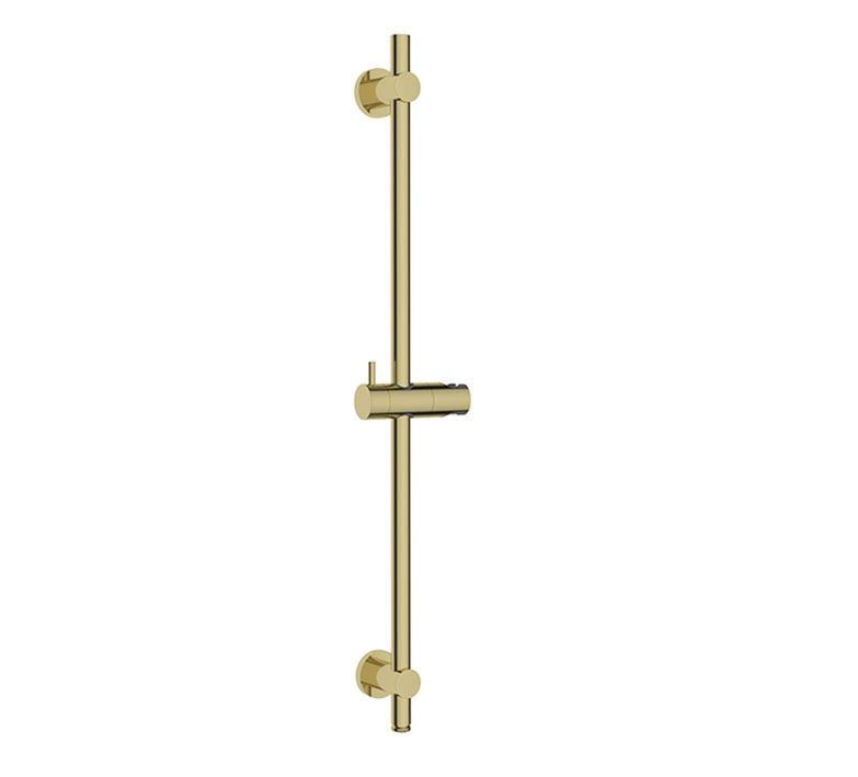 UniMatch glijstang met wateraansluiting 76,5 cm geborsteld messing