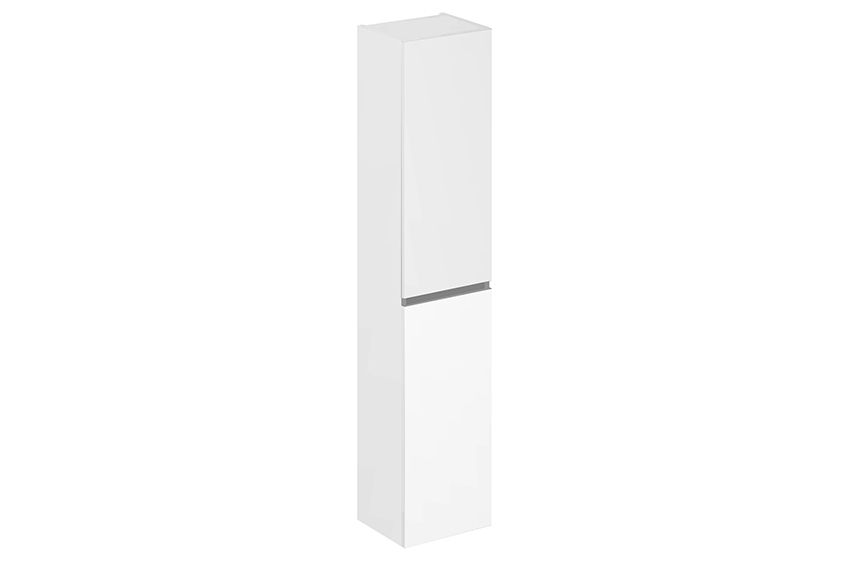 Style kolomkast 165x35x29 cm rechts - mat wit