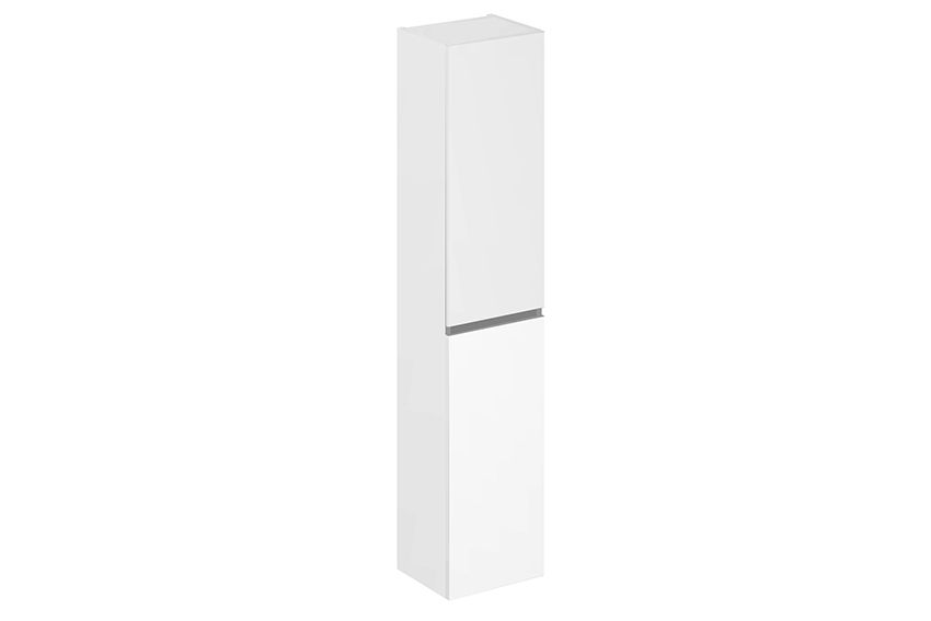 Style kolomkast 165x35x29 cm links - mat wit