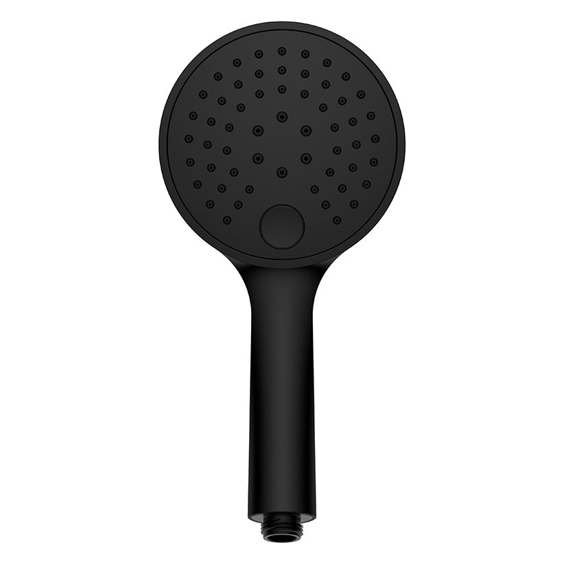 Rain handdouche 3 standen mat zwart