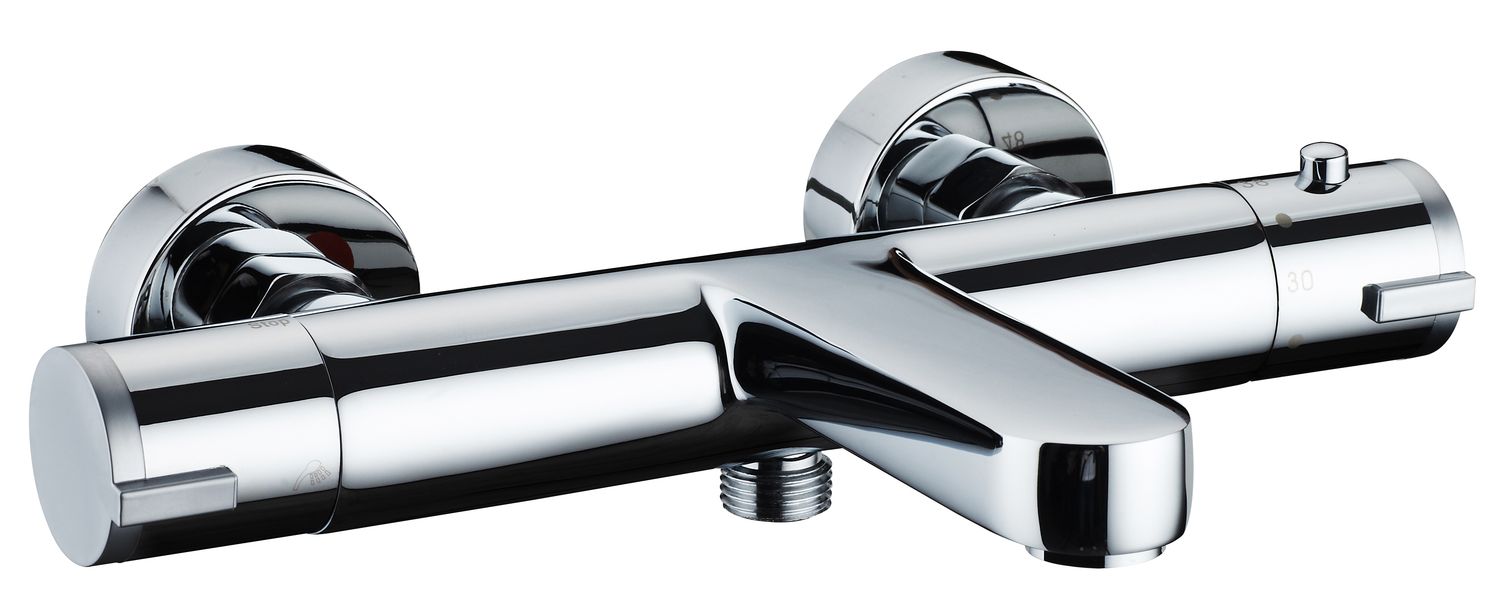 Como badkraan thermostatisch chroom