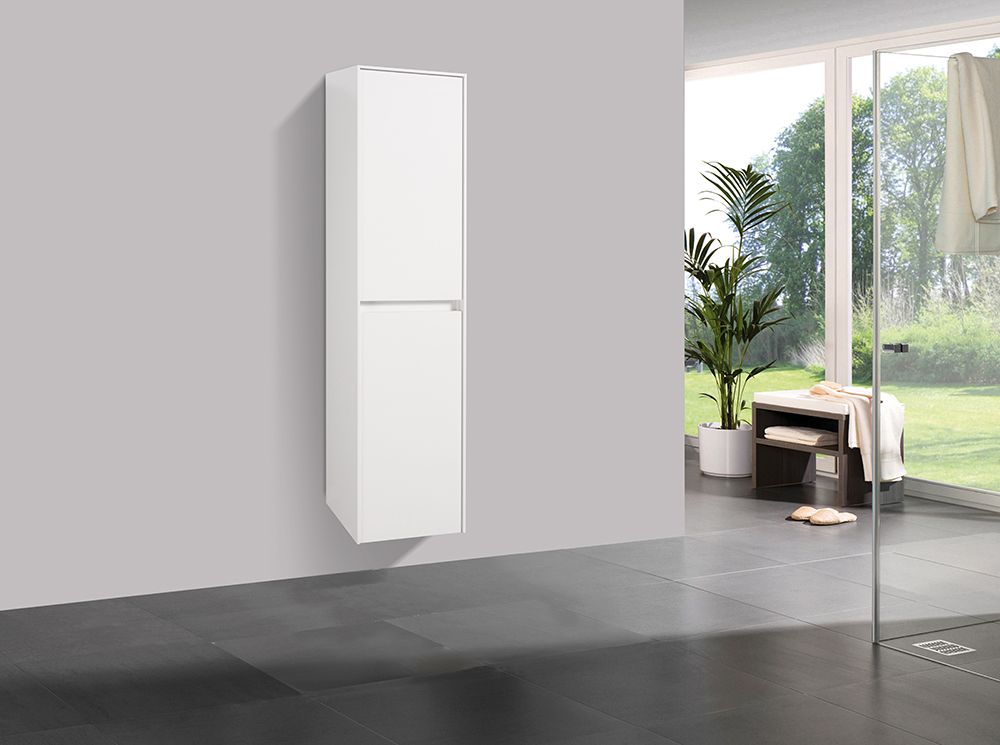 Roma Kolomkast 160 Cm Wit/Wit Rechts