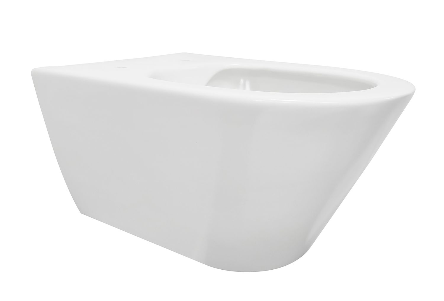 Stereo wandcloset rimless glans wit