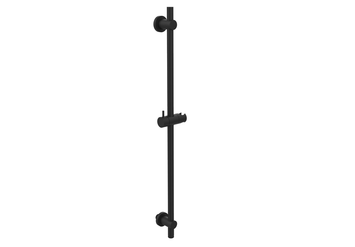 UniMatch glijstang met wateraansluiting 76,5 cm mat zwart