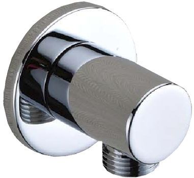 UniMatch wandaansluitbocht rond 1/2&quot; chroom