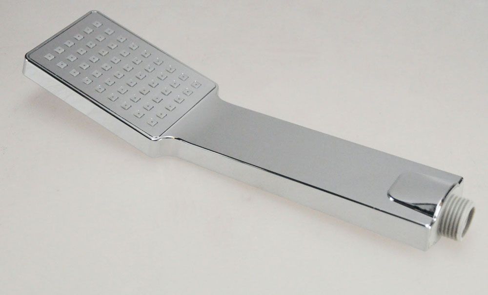 Handdouche vierkant/plat 1/2&#39;&#39; chroom