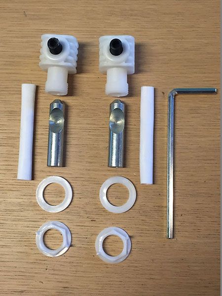 Bevestigingsset wandcloset blinde ophanging type 2