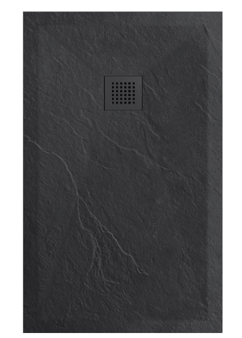 Sanistone Douchebak 140X90 Zwart