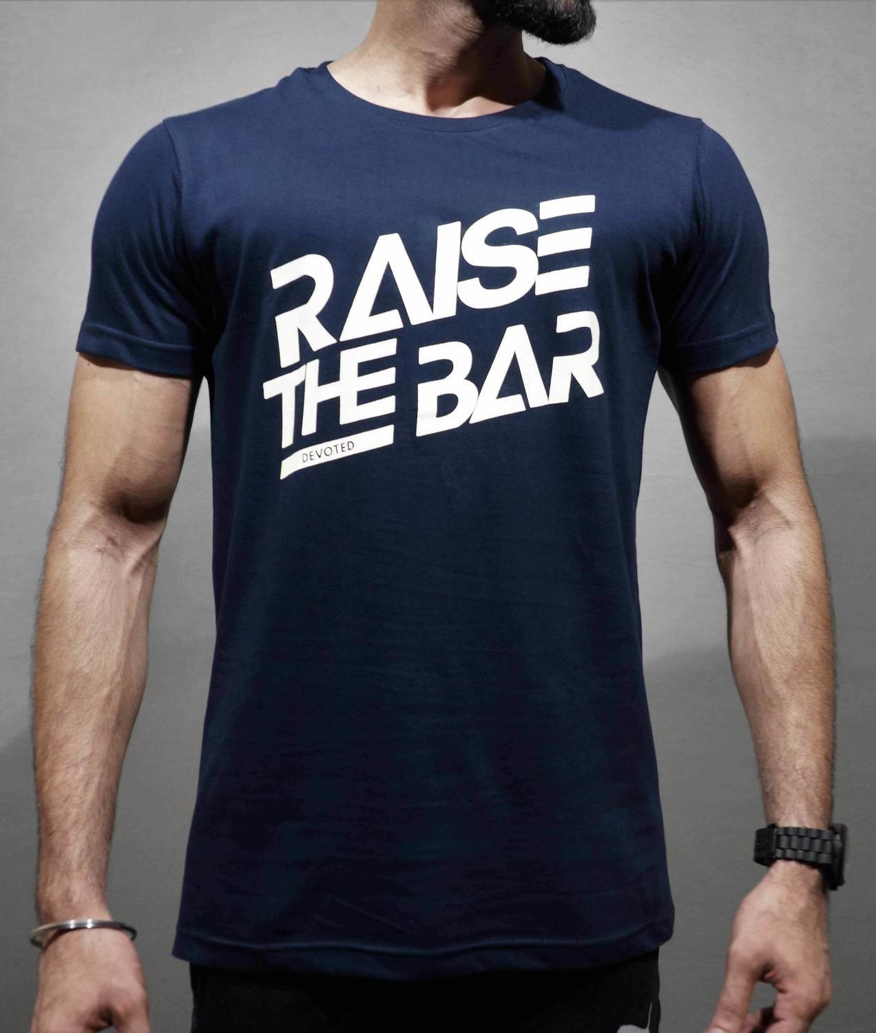 Devoted Men&#39;s T-shirt - Blue | Raise the Bar