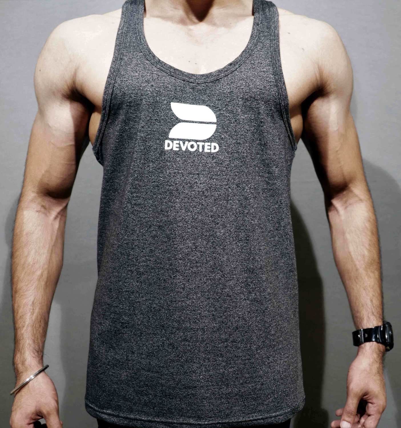 Devoted Men&#39;s Stringer - Black Universe | Elegant