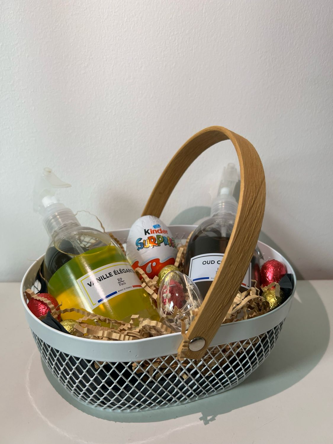 Panier De Pâques Blanc