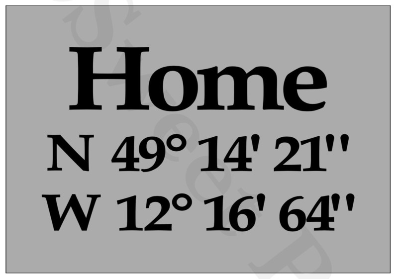 Coir Door Mat - Coordinates