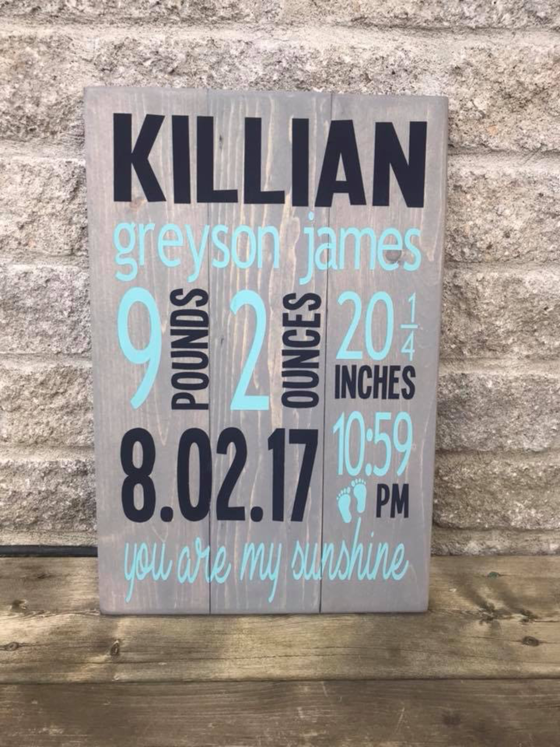 Baby Stats - customizable 