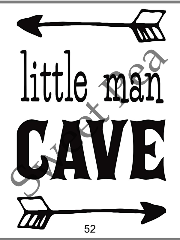 11&quot;x16&quot; DIY Stencil