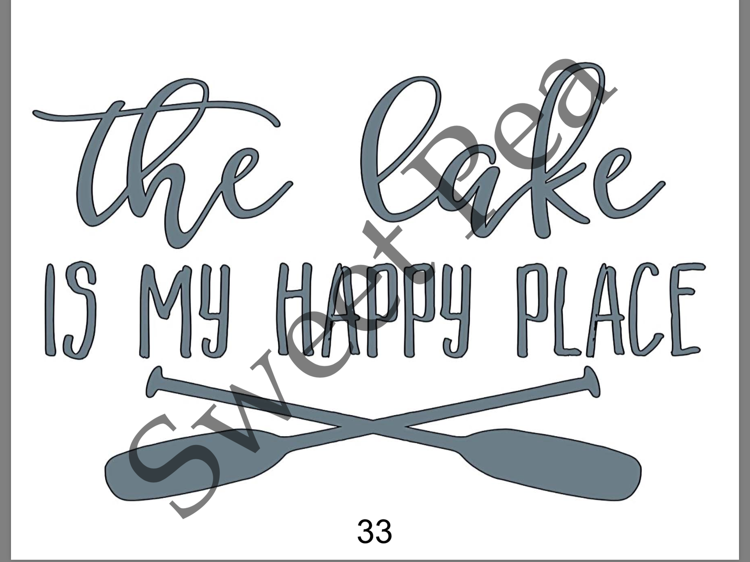 11&quot;x16&quot; DIY Stencil