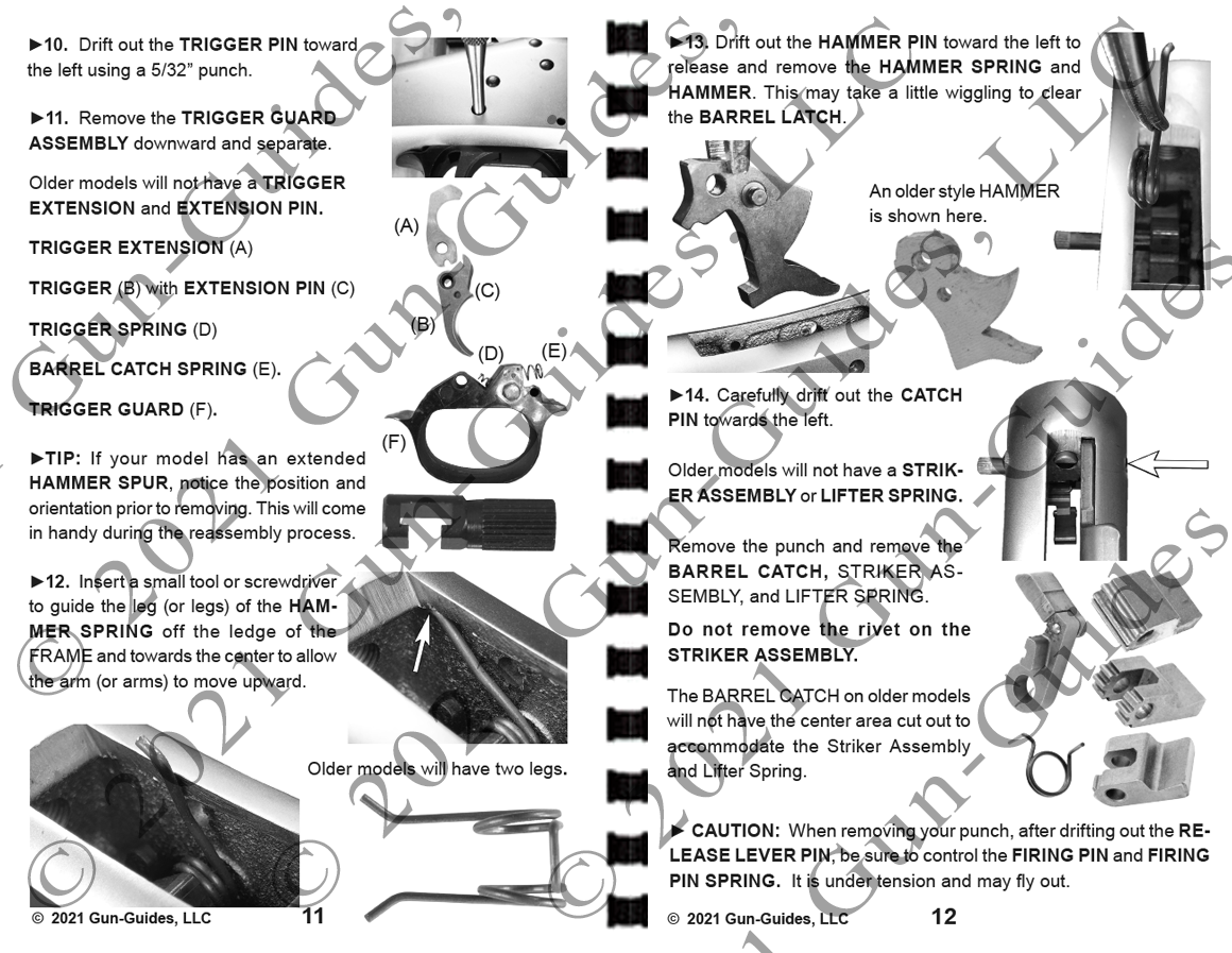 Harrington & Richardson H&R NEF Single Shotgun Rifle Gun-Guide Manual Book NEW 