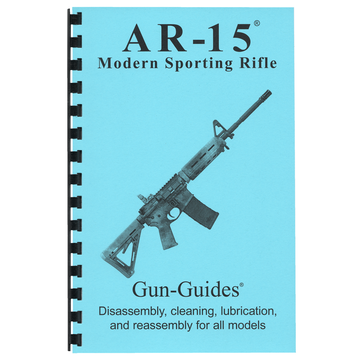 AR-15 Modern Sporting Rifle Gun-Guides® Disassembly, cleaning, lubrication and reassembly for all models.
