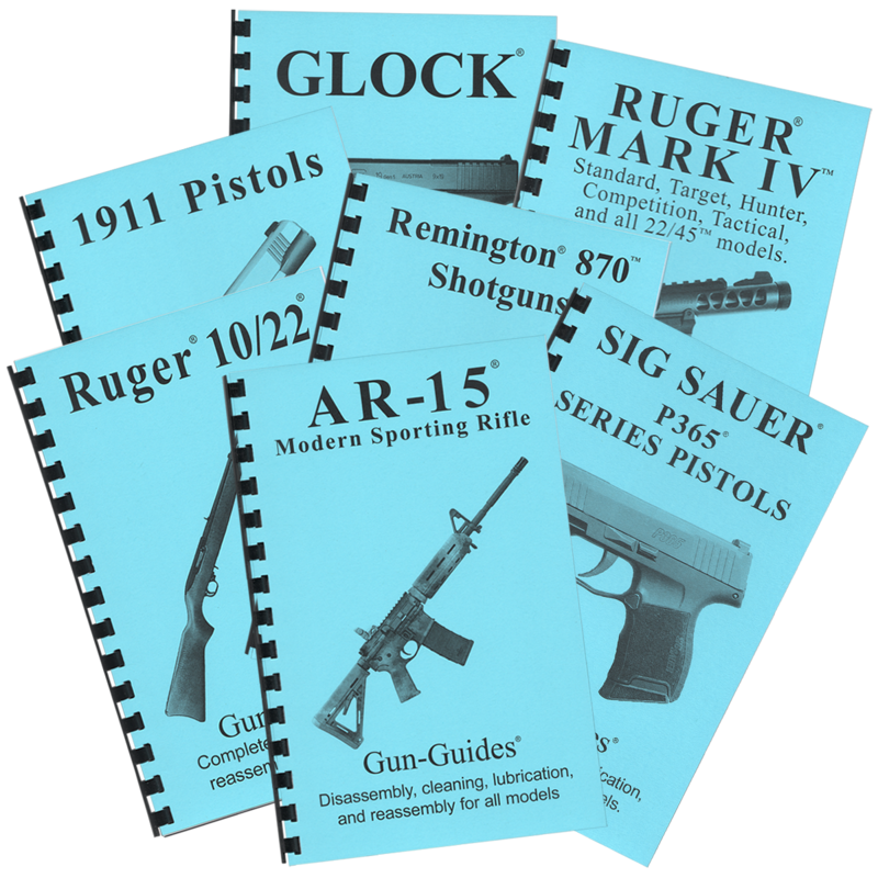 GUN-GUIDES® PISTOLS BUNDLE DEAL!  Includes ALL 14 Gun-Guides® FREE SHIPPING