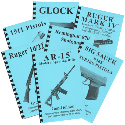 GUN-GUIDES® PISTOLS BUNDLE DEAL! Includes ALL 14 Gun-Guides® FREE SHIPPING