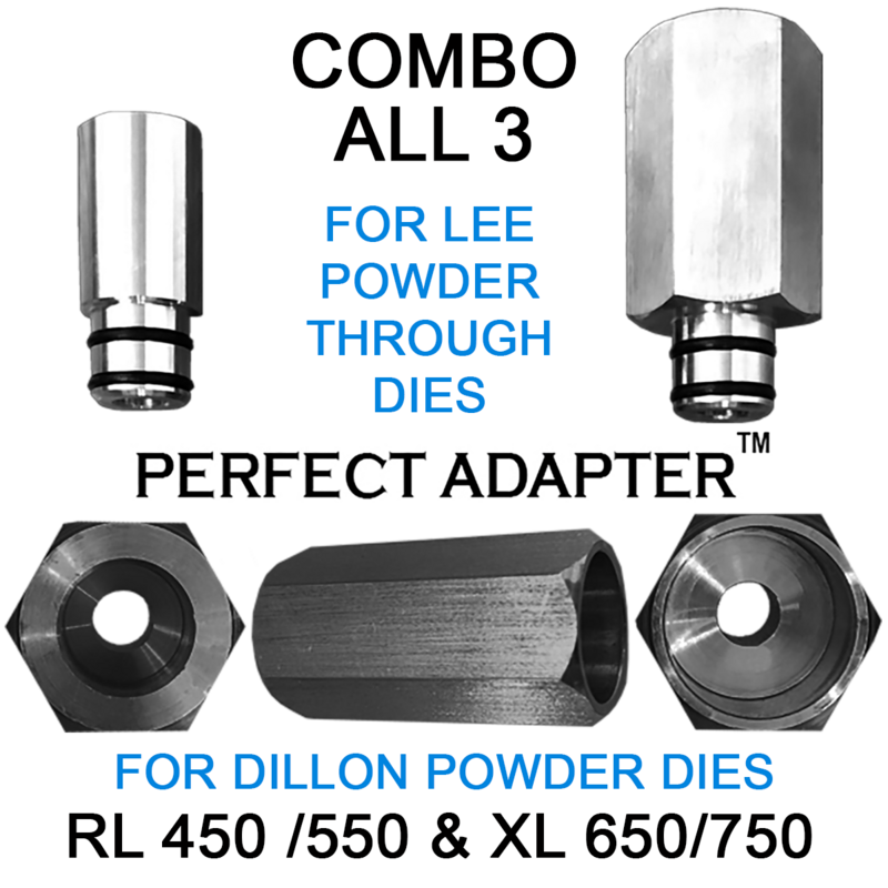 The Perfect Adapter™ COMBO - All 3 of our Reloading Adapters.