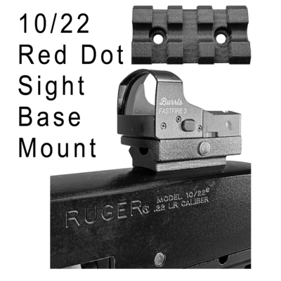 Ruger® 10/22® Perfect Adapter™ Red Dot Scope Base Mount