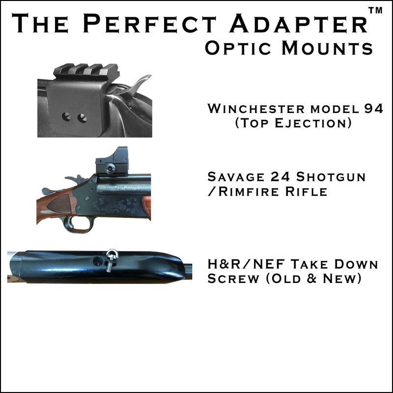 OPTIC MOUNTS &amp; TAKE DOWN SCREWS