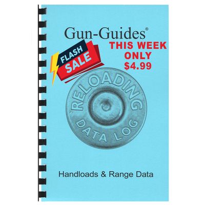 Reloading Data Log Book 2025 by Gun-Guides®
