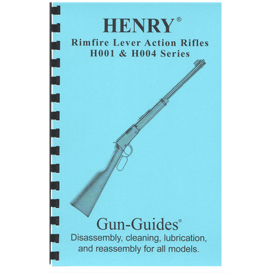 HENRY® Rimfire Lever Action Rifles H001 &amp; H004 Series.   Disassembly, cleaning, lubrication and reassembly for all models.