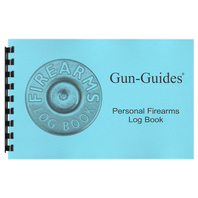 PERSONAL FIREARMS LOG BOOK - 1, 3, & 6 PACKS