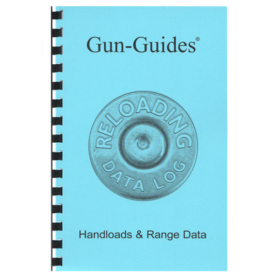 RELOADING DATA LOG BOOK * 2025 1, 3, & 6 packs.