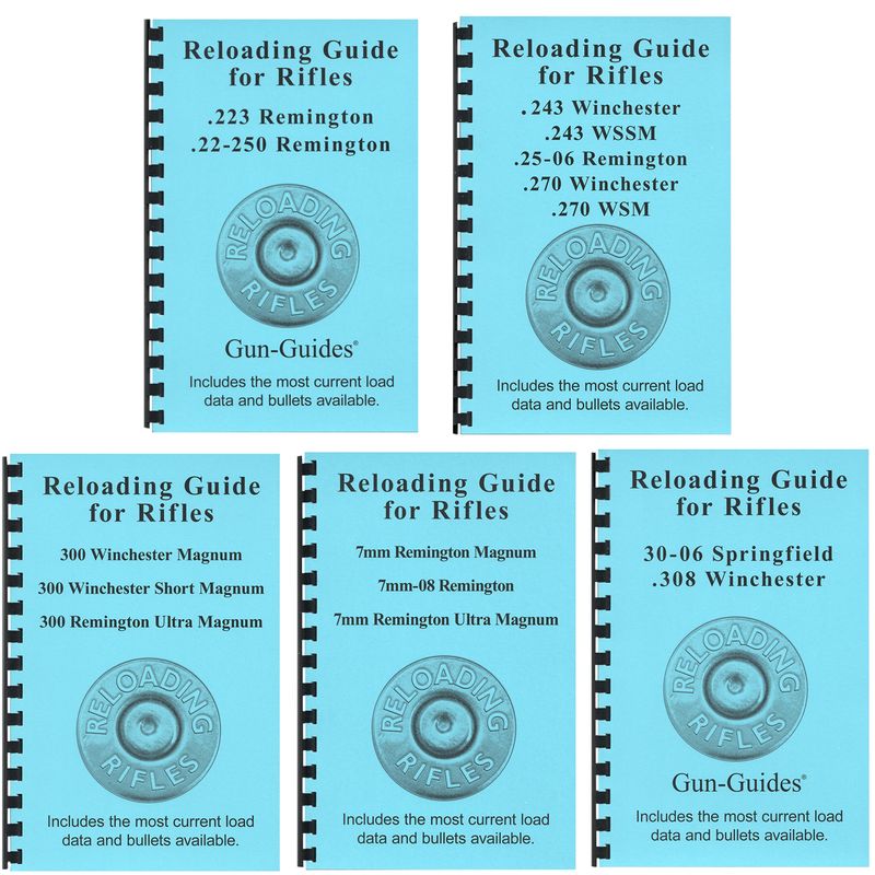 RELOADING RIFLES - BUNDLE - 5 Gun-Guides®
