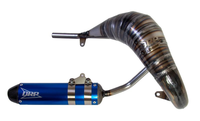 LÍNEA DE ESCAPE AZUL/CARBONO SHERCO 86 a 90cc