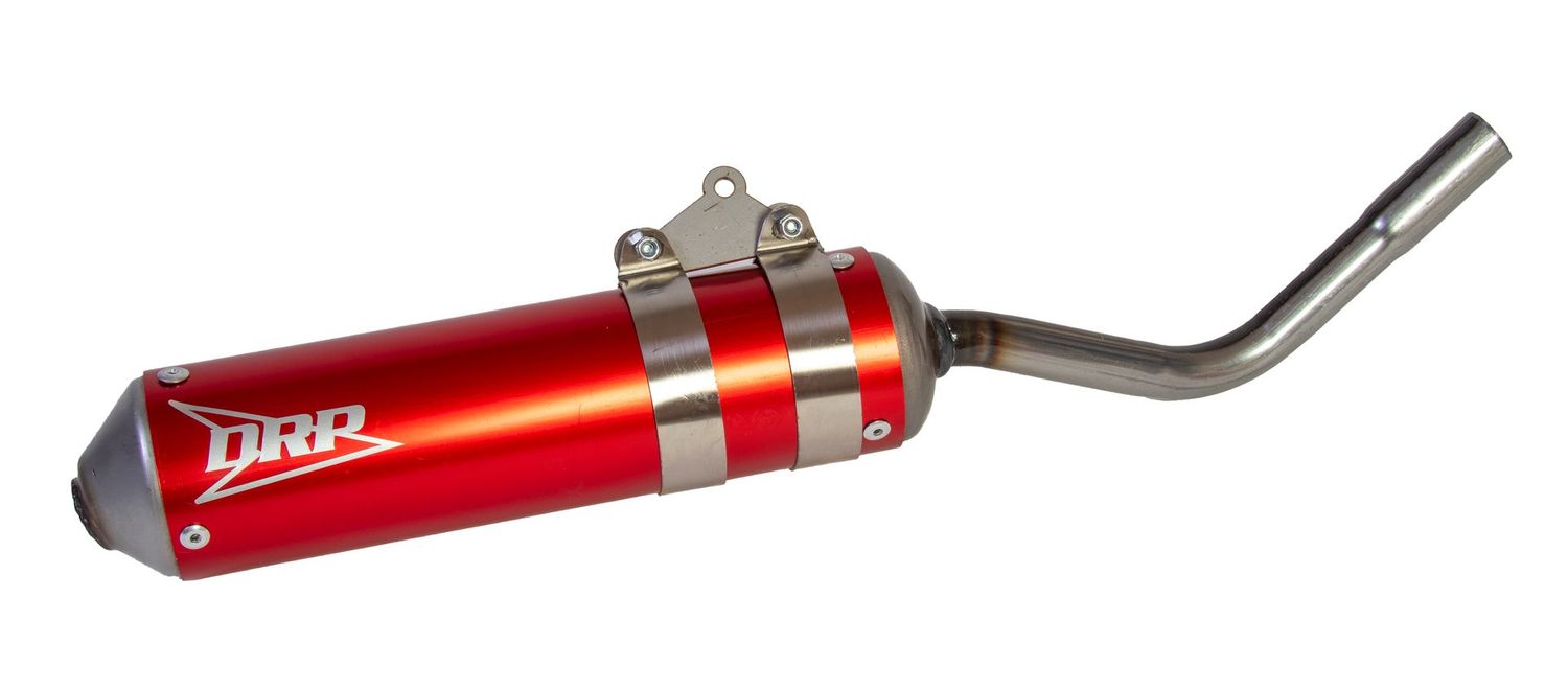 SILENCIEUX D'ECHAPPEMENT BETA 86-90 ROUGE