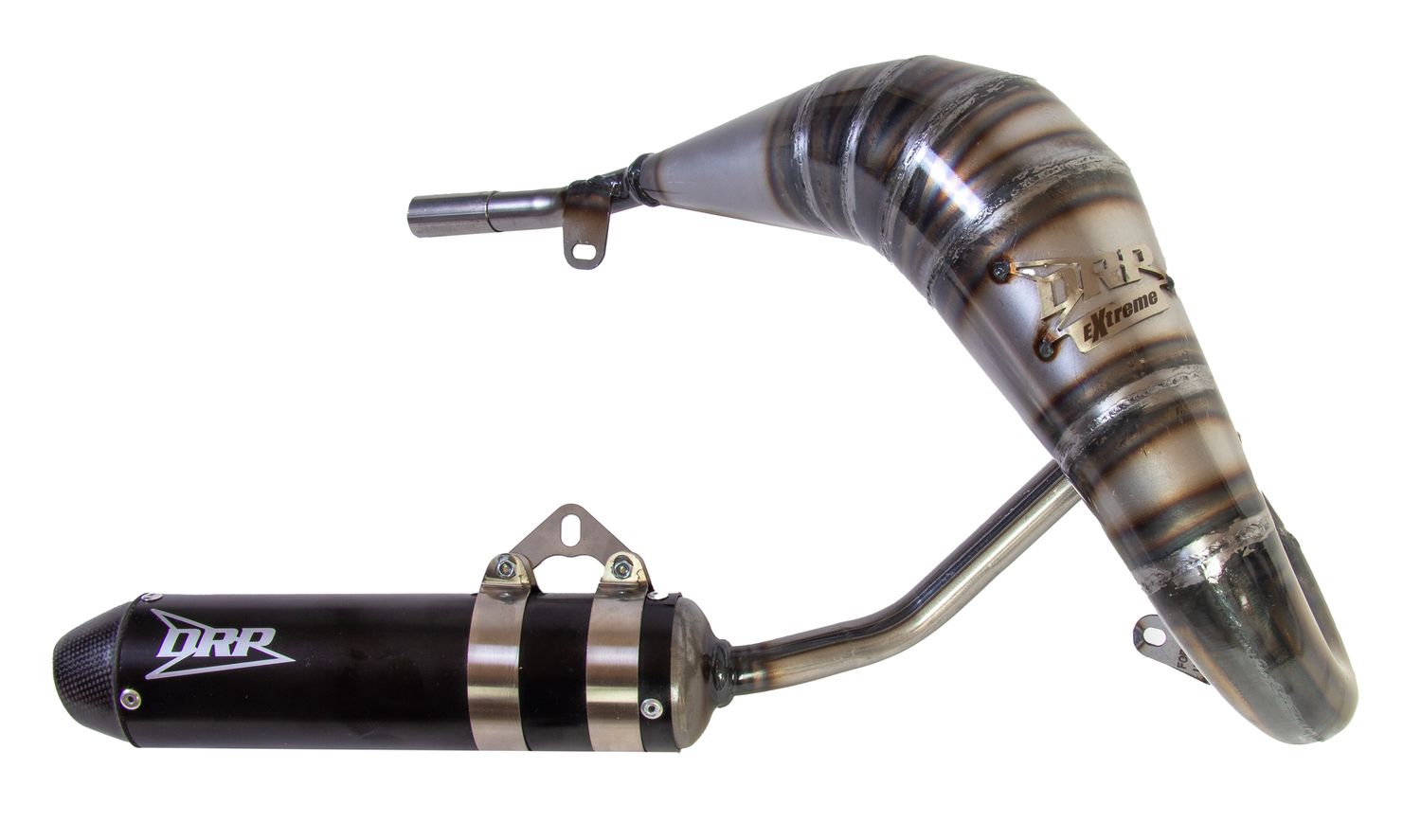 LIGNE D'ECHAPPEMENT NOIR/CARBONE SHERCO 50cc