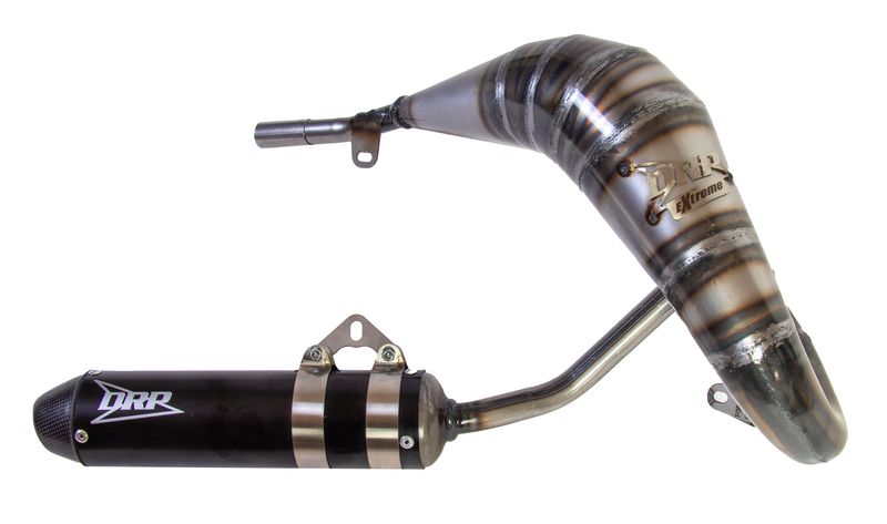 LÍNEA DE ESCAPE NEGRA/CARBONO SHERCO 50cc