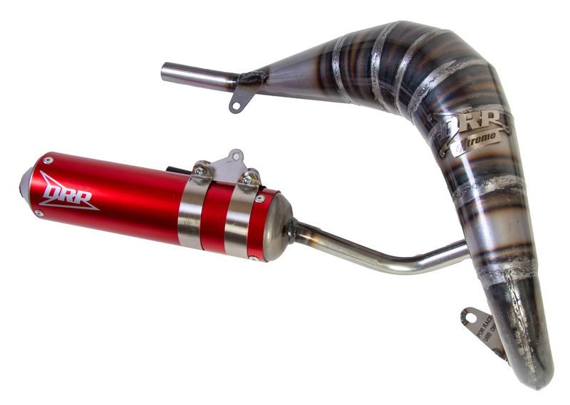 LIGNE D'ECHAPPEMENT ROUGE BETA 50cc