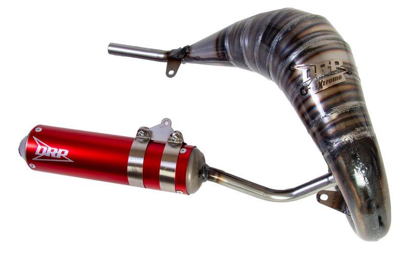 RED EXHAUST LINE RIEJU MRT 86 to 90cc