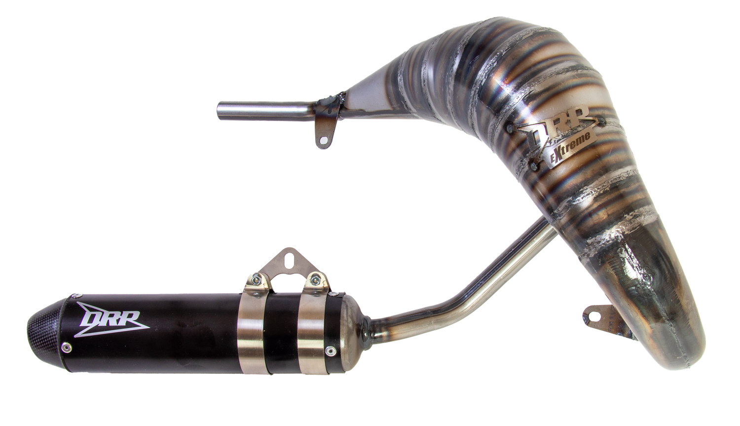 LIGNE D'ECHAPPEMENT NOIR/CARBONE RIEJU MRT FAST 100cc